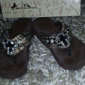 🌞Montana West jewel sandals